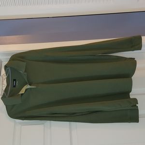 Alfani Long Sleeve Polo Shirt, Men's Size Large, Like New!